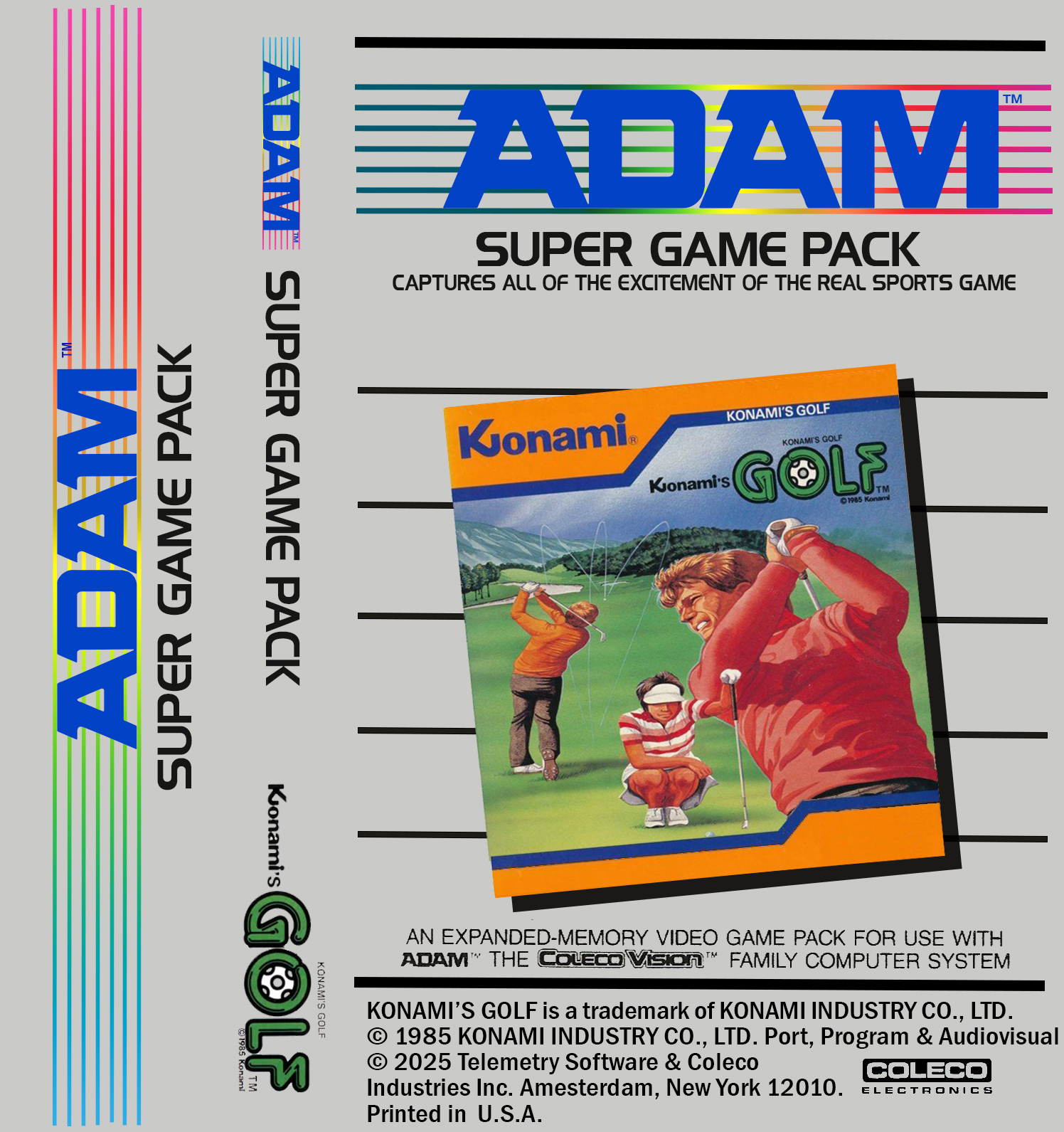 Konami Golf Data Pack